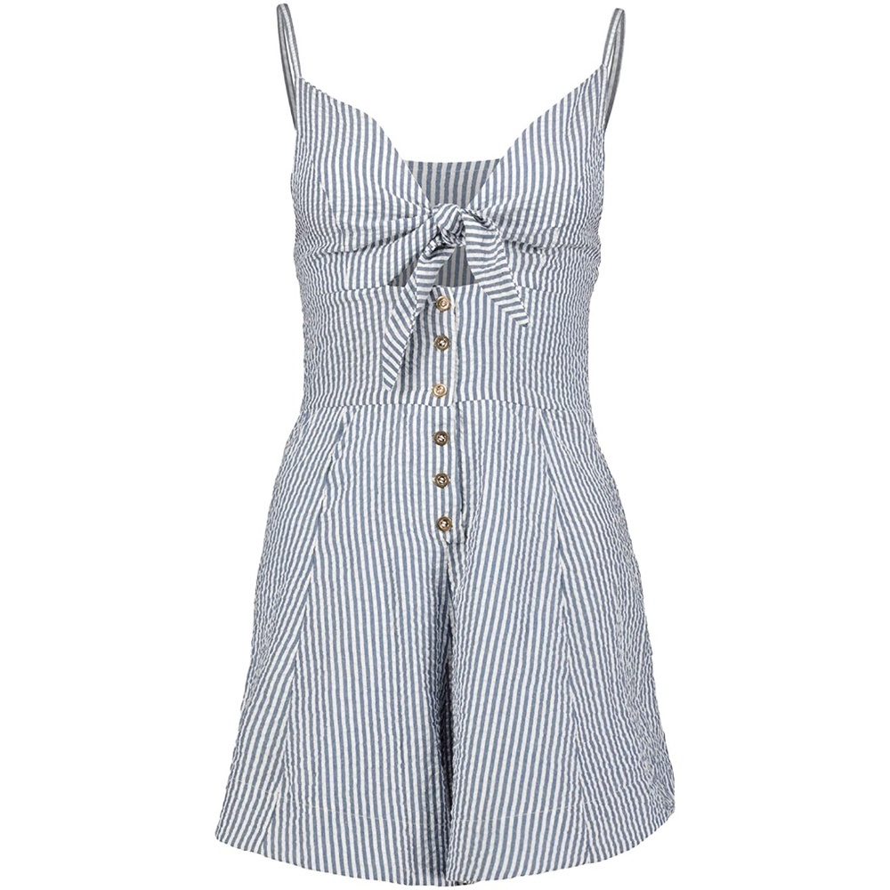 NEW Bishop + Young Gabrielle Button Front Romper S - Picture 2 of 15